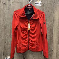 Light Jacket, High Neck, zipper *vgc, mnr shoulder seam rubs
