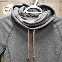 LS Super Soft Sweatshirt, xhigh slouch collar *gc, seam & edge rubs, pills
