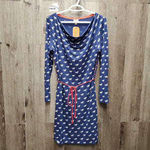 LS Short Dress, drawstring waist *vgc, loose inner collar/cover