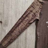 LS T Shirt *gc, hairy, faded, pilly cuffs
