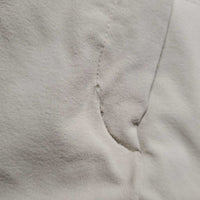 Euroseat Breeches *gc, seam puckers, ankles: pills, rubs & hair, mnr undone stitching, stains, older, stained seat & legs