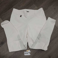 Euroseat Breeches, Side Zip *xc, older, mnr seam puckers & stains
