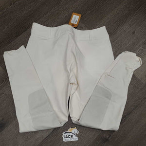 Euroseat Breeches, Side Zip *xc, older, mnr seam puckers & stains