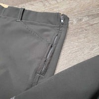 Breeches *gc, older, threads, pilly, seam puckers, snags, rubs, hairy velcro
