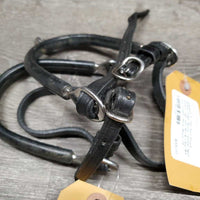 Pr Fine Soft Rowel Rubber Edge Spurs, Leather Spur Straps *vgc, mnr dirt & rubs, like new straps
