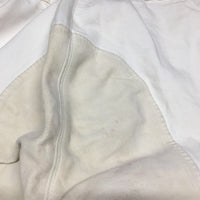 Full Seat Breeches *gc, older, dingy, stained seat & legs, puckers, stains, yellowed, stretched?
