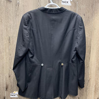 Hvy Show Jacket *gc, older, loose/undone cuffs, hair, dirt, stains, missing 2 buttons
