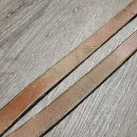 Pr Stirrup Leathers *gc, rubbed, stains, faded, dents, creases, dry

