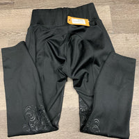 High Waist Winter Fleece Lined Riding Tight Breeches *vgc, hairy
