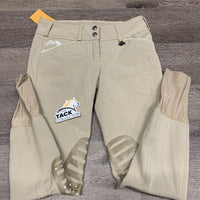 Euroseat Breeches *gc/fair, seat & legs: discolored, v.rubbed spots & pills, seam puckers, stretched seat
