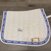 Quilt Jumper Saddle Pad *gc, clean, rubs, stains & pills
