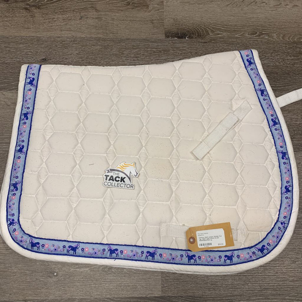 Quilt Jumper Saddle Pad *gc, clean, rubs, stains & pills