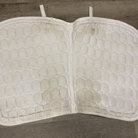 Quilt Jumper Saddle Pad *gc, clean, rubs, stains & pills
