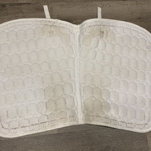 Quilt Jumper Saddle Pad *gc, clean, rubs, stains & pills