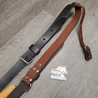 Leather Back Cinch, Complete with Billets and Connector Strap *vgc, v. mnr dirt, x holes, sm cuffs
