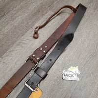 Leather Back Cinch, Complete with Billets and Connector Strap *vgc, v. mnr dirt, x holes, sm cuffs
