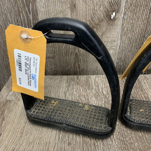 Pr Plastic Stirrups Irons *gc, dirty, scratches