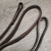 Rsd Thick Standing Martingale, stopper *gc, clean, xholes, rubs, scrapes, stiff, faded, crackles
