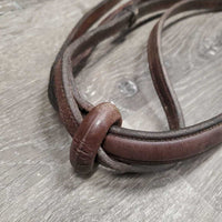 Rsd Wide Soft Running Martingale, stopper *gc, clean, xholes, oxidized, faded, rubs, seams: dirt & residue, cracked stopper
