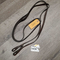 Soft Leather Curb Reins *gc, clean, film, discolour/stains, dry, oxidization
