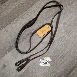 Soft Leather Curb Reins *gc, clean, film, discolour/stains, dry, oxidization