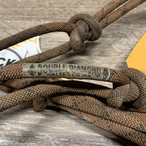 Thick Stiff Nylon Rope Halter *gc, dirty, rubs/frays, stains