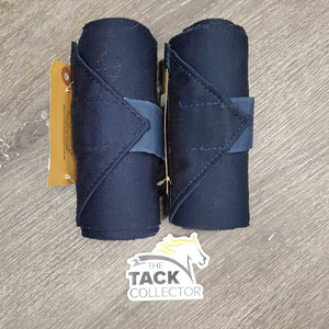 2 Stretchy Nylon Leg Wraps *vgc, clean, mnr snags, pilly edges & hair