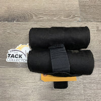 Pr Stretchy Nylon Leg Wraps *gc, clean, pilly edges, mnr hair
