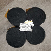 4 Fleece Polos *fair, pilly, clean, mnr hair, v.clumpy, hairy velcro
