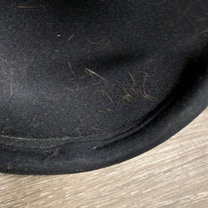 Open Front & Hind Boots, tabs *gc, clean, holey edges, faded, scrapes, rubs, mnr hair, scuffs, unstitched edge