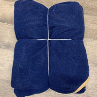 Fleece Cooler "ASJA Champion" embroidery, tail *gc, clean, hairy, pilly, mnr tear
