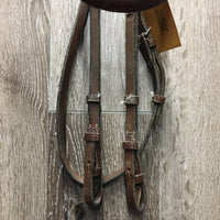 Rsd Bridle, Soft Rubber Reins *NO Noseband, drirty, scraped edges, cracking rubber, rubs
