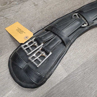 Self Adjusting Padded Leather Dressage Girth *vgc, clean, residue, mnr dirt, hair, creases
