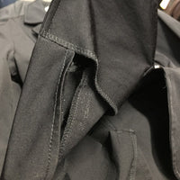 Show Jacket, zipper, snaps *gc, torn bottom hem/lining, seam puckers, mnr snags, wrinkled/puckers, thread
