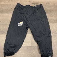 Quick - Short Riding Rain Pants, Mesh Lined *like new/xc, v.mnr inner mesh snags
