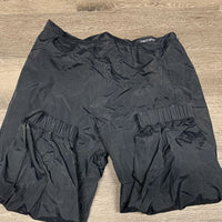 Quick - Short Riding Rain Pants, Mesh Lined *like new/xc, v.mnr inner mesh snags
