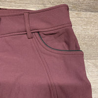 Full Sticky Seat Breeches *vgc, seam puckers, curled inner waist
