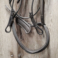 Rsd/FS Padded Monocrown Bridle *xc, mnr film, scraped edges
