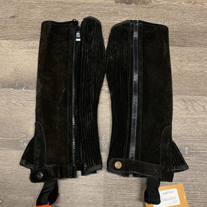 Pr Suede Half Chaps *xc/like new