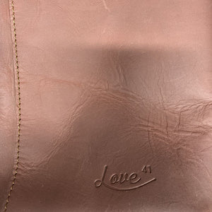 Saddleback Leather Purse & Wallet Set, 3 Straps: wrist, shoulder & arm *xc/like new, mnr scratches