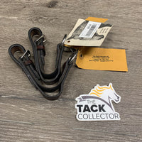 2 Elastic & Leather Rein Extensions, tags *new

