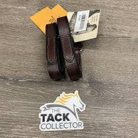 2 Elastic & Leather Rein Extensions, tags *new
