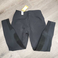 v.light Euroseat Breeches, 1 thigh pocket *gc, mnr dirt?dust, faded, seam puckers, seat rubs, older
