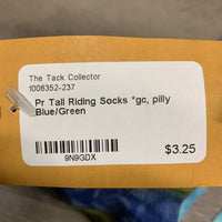 Pr Tall Riding Socks *gc, pilly
