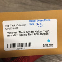 Thick Nylon Halter *vgc, mnr dirt, stains
