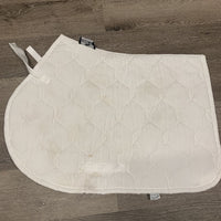 Quilt Jumper Saddle Pad, 2x tabs *vgc, clean, pills, puckers, rubs, older, mnr stains
