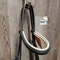 Rsd Padded Bridle, Flash, Braided Reins *gc, clean, rubs, stains, mnr film, creases