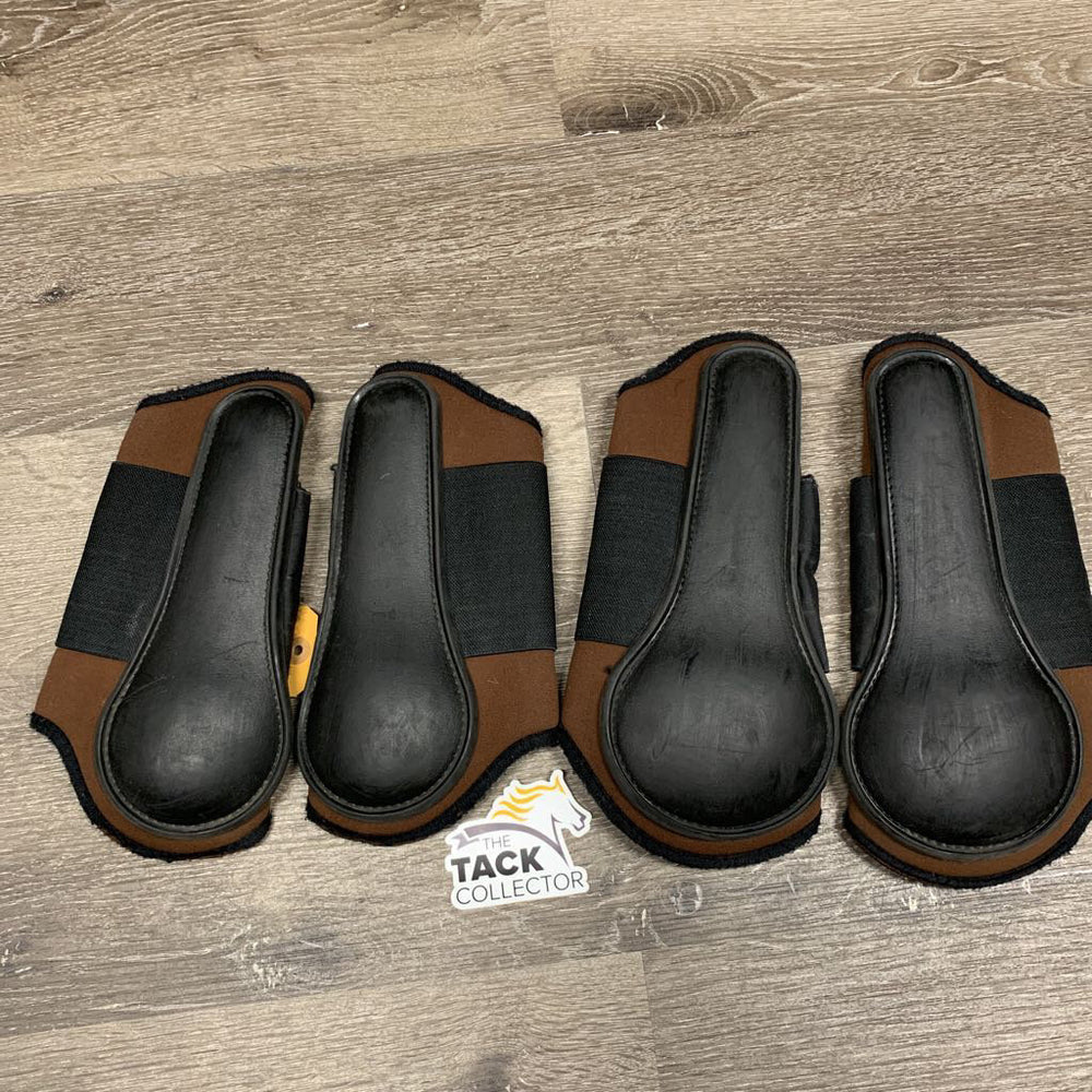 4 Closed Boots *gc, older, threads, tears, rubs, mnr dirt, hair