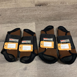4 Closed Boots *gc, older, threads, tears, rubs, mnr dirt, hair
