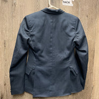 JUNIORS Show Jacket *gc, older, loose button threads, hair, cuffs: loose lining, rubbed & pilly
